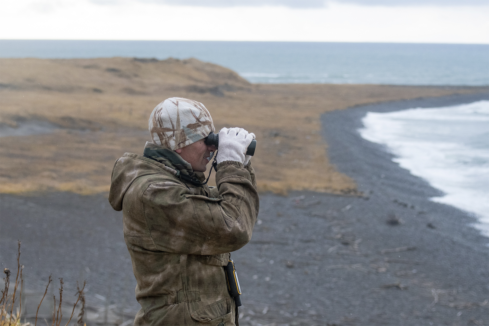 Rangers Examine 2,500 km of Bering Island in October